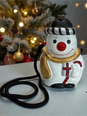 Timmy Woods Festive Snowman Crossbody Bag